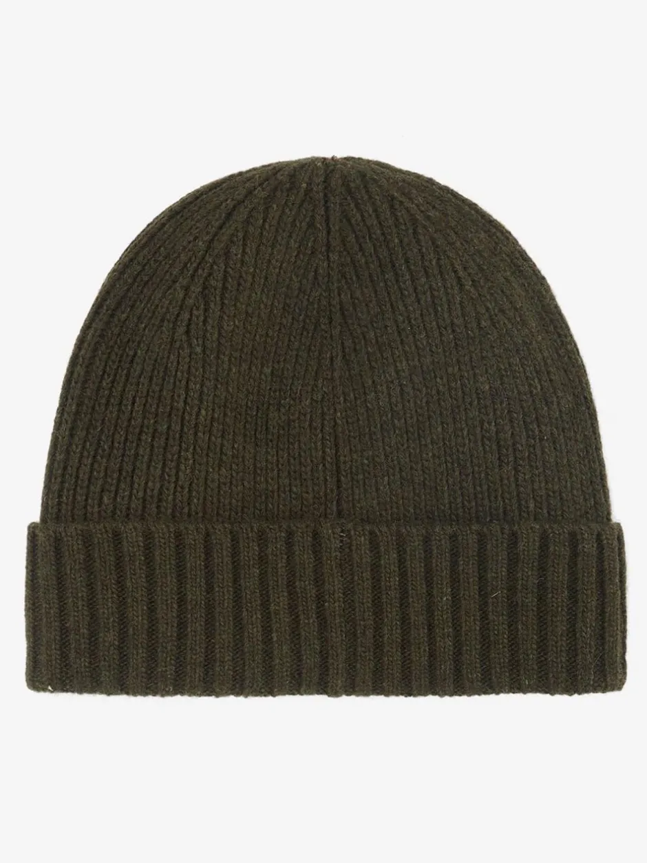 Mutsen, Sjaals En Handschoenen*Barbour Groen - ® Carlton Beanie Hat