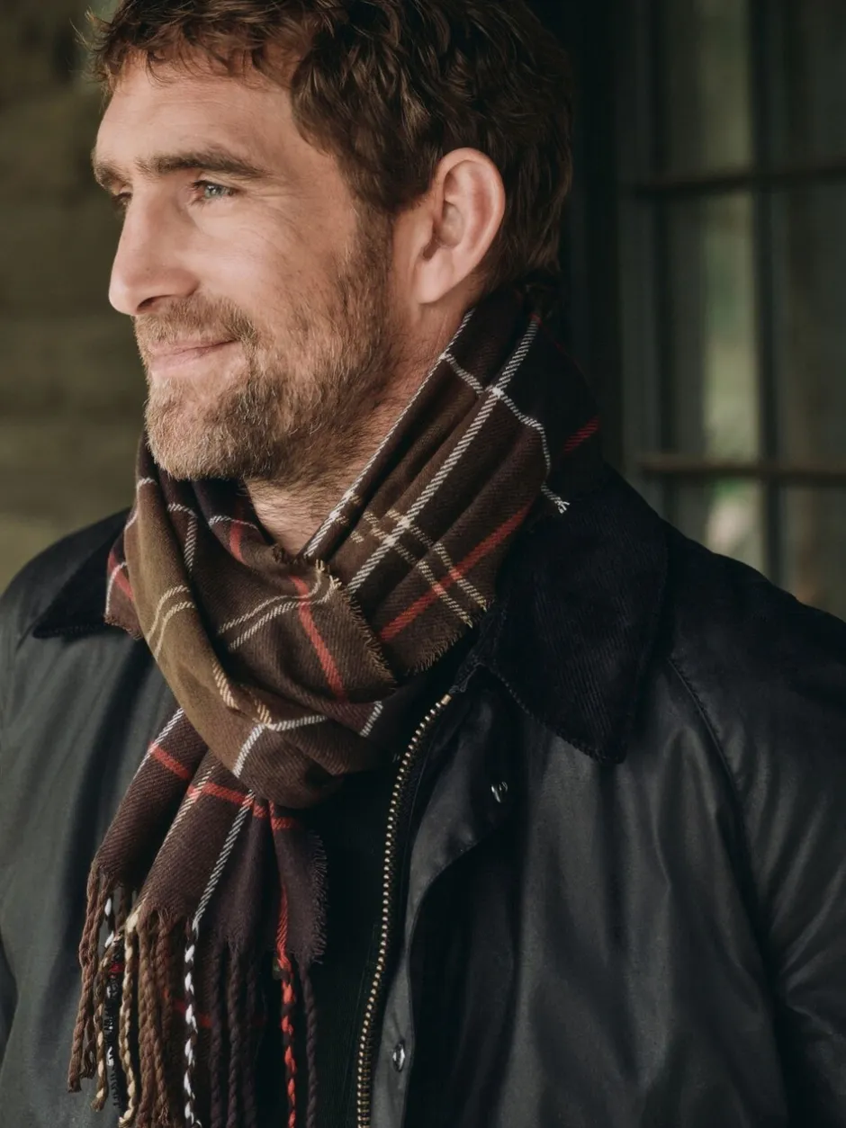 Mutsen, Sjaals En Handschoenen|Barbour - ® Tartan Galingale Scarf Groen