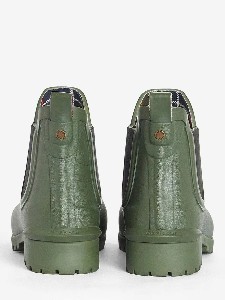 Laarzen|Barbour - ® Wilton Chelsea Wellington laarzen Groen
