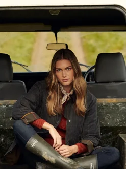 Laarzen|Barbour - Abbey regenlaarzen ® Groen