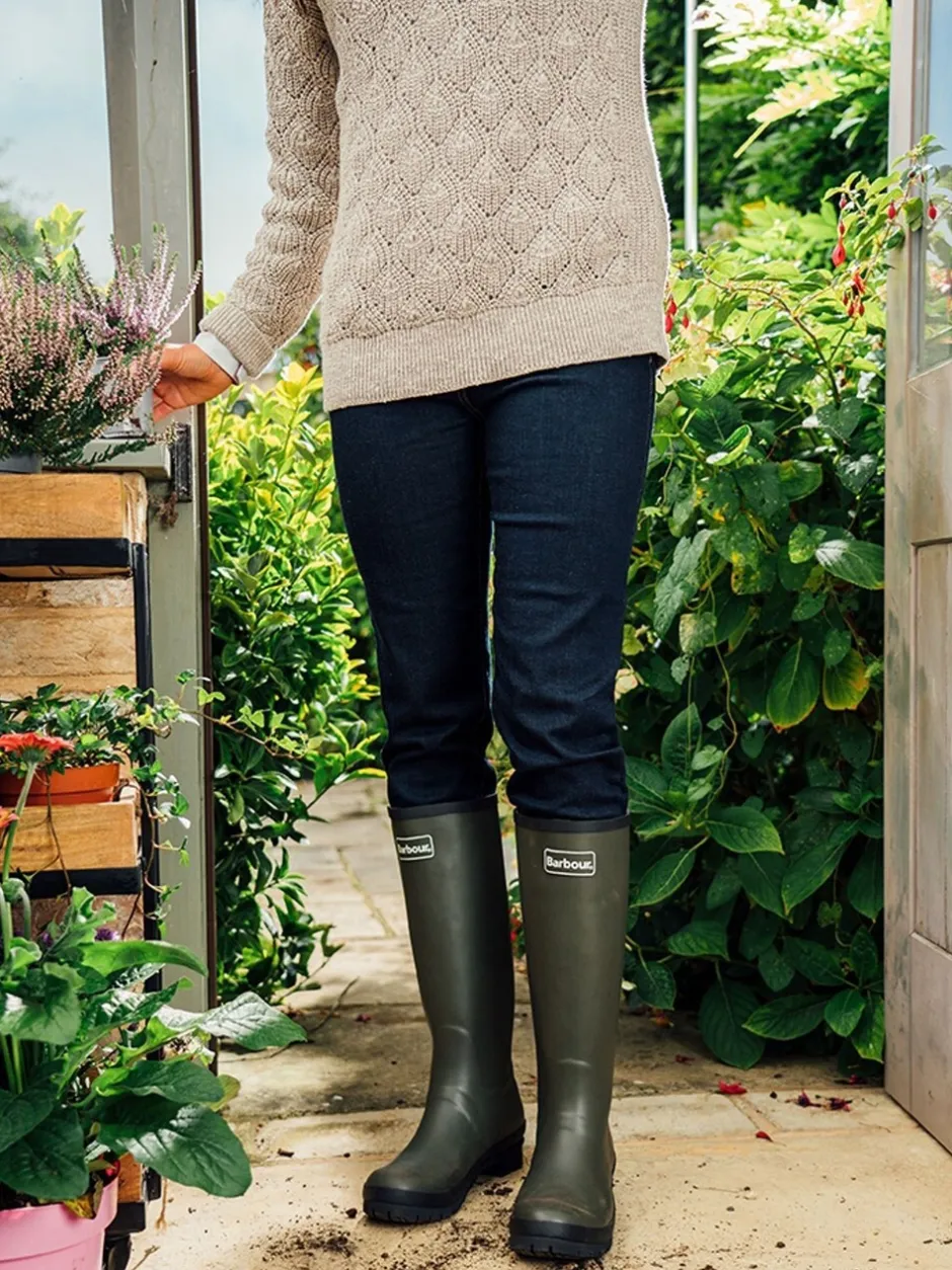 Laarzen|Barbour - Abbey regenlaarzen ® Groen