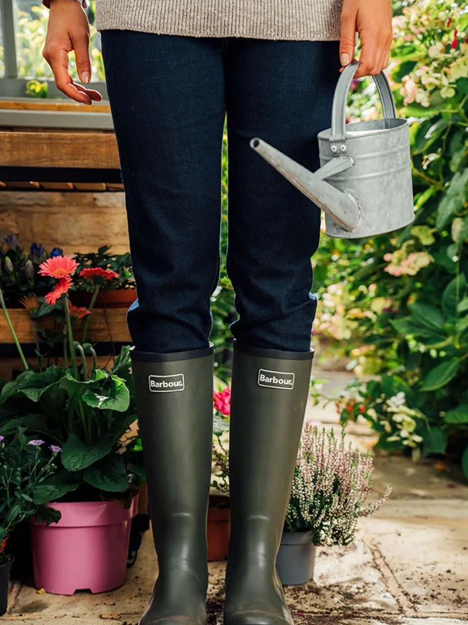 Laarzen|Barbour - Abbey regenlaarzen ® Groen