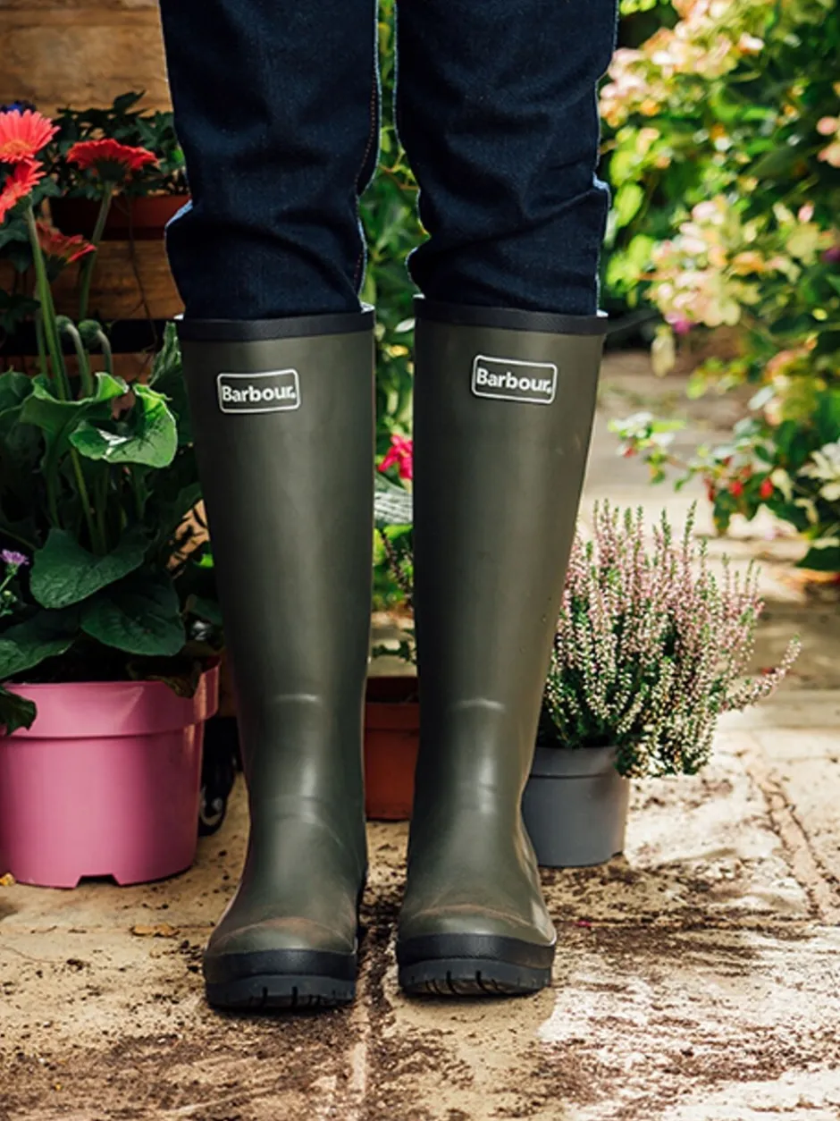 Laarzen|Barbour - Abbey regenlaarzen ® Groen