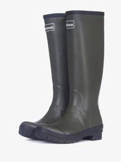 Laarzen|Barbour - Abbey regenlaarzen ® Groen