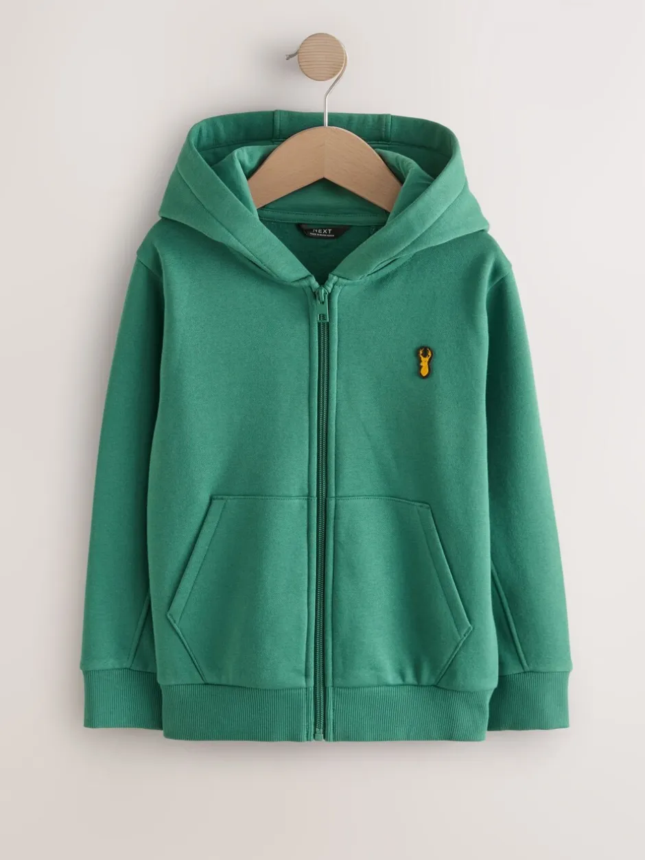 Sweaters En Hoody´S*Next - Hoodie met logo en ritssluiting (3-16jr) Groen