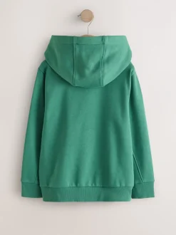 Sweaters En Hoody´S*Next - Hoodie met logo en ritssluiting (3-16jr) Groen