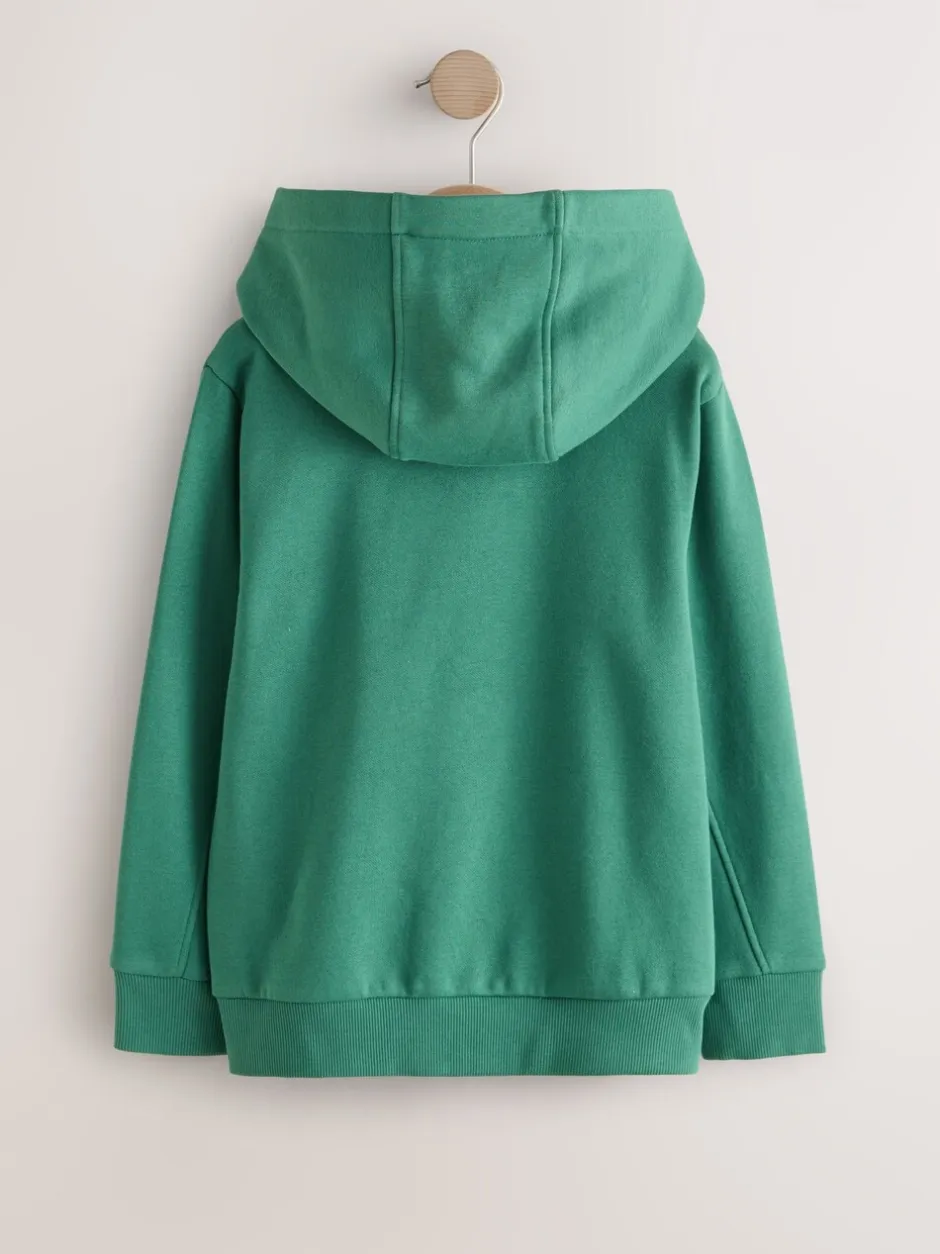 Sweaters En Hoody´S*Next - Hoodie met logo en ritssluiting (3-16jr) Groen