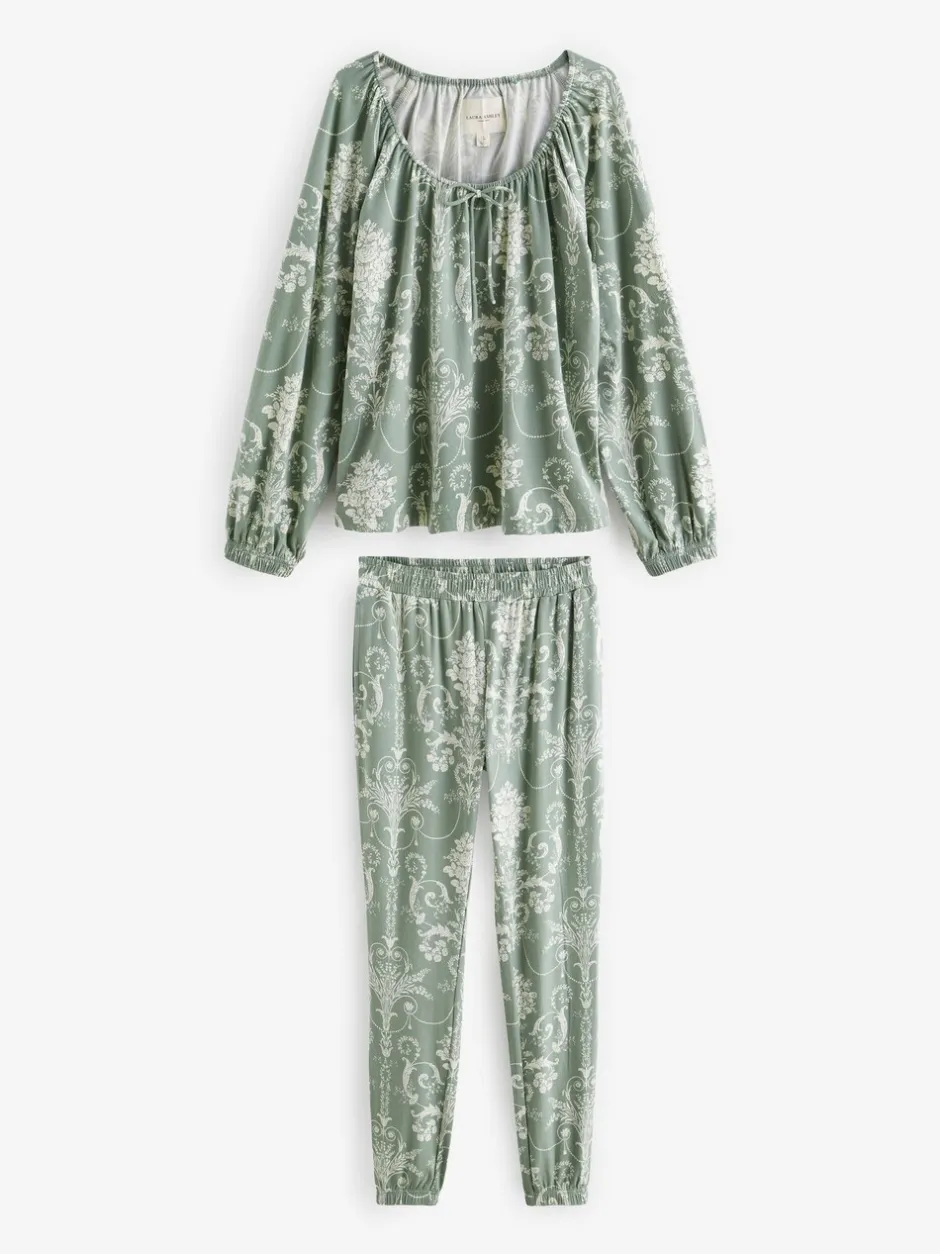 Pyjama's|Loungewear|Laura Ashley Groen - pyjama's