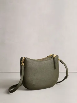 Tassen En Portemonnees|Next - Leather Scoop Cross-Body Bag Groen