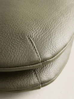 Tassen En Portemonnees|Next - Leather Scoop Cross-Body Bag Groen