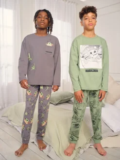 Pyjama's|Nachtkleding En Pyjama's|Next Groen - Licentie Joggingbroeken Pyjama's 2 verpakking (3-14jr)