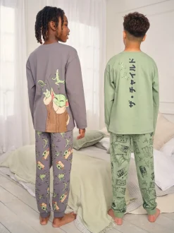 Pyjama's|Nachtkleding En Pyjama's|Next Groen - Licentie Joggingbroeken Pyjama's 2 verpakking (3-14jr)
