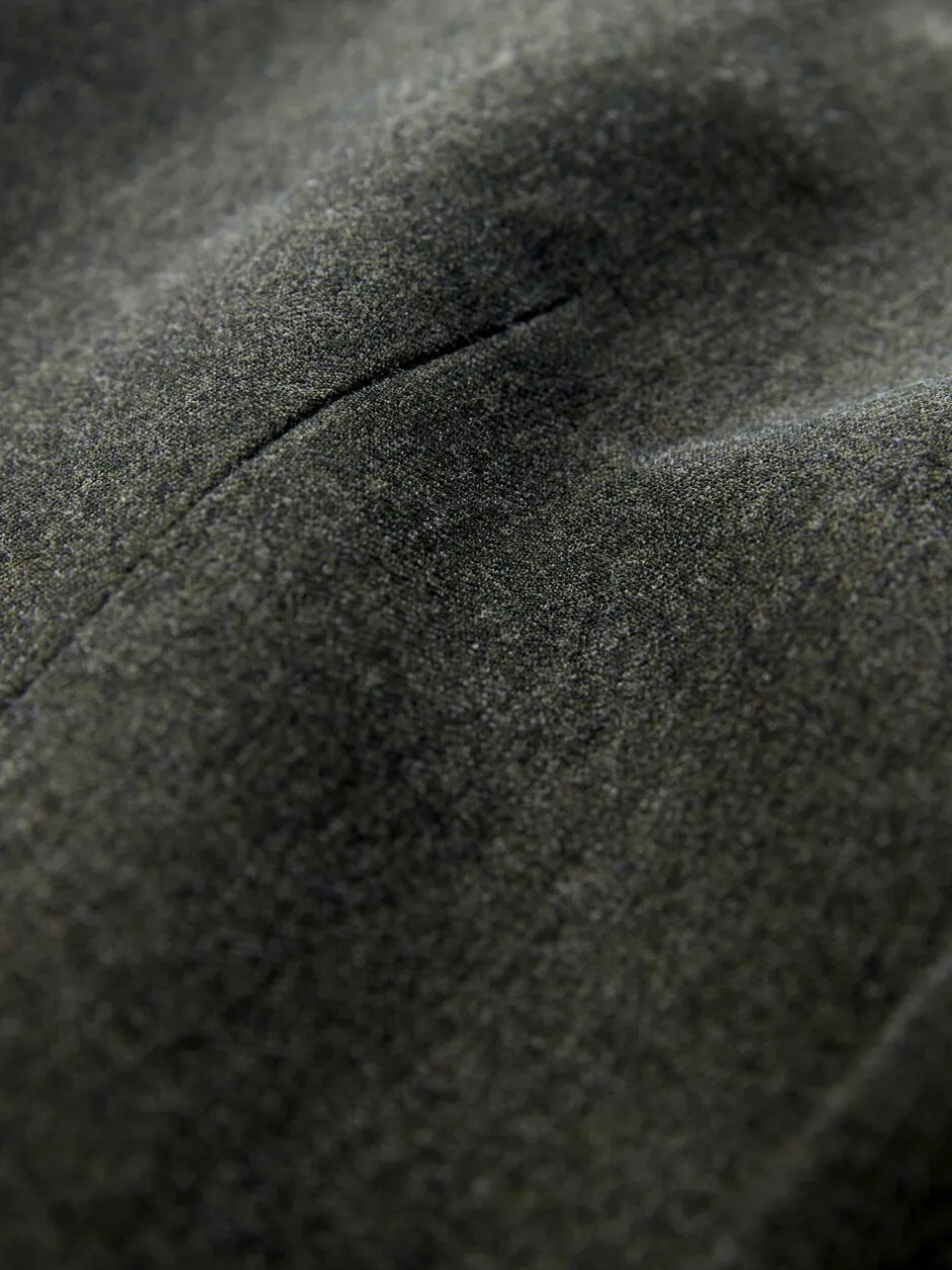 Vesten|Next - Merino Wool Blend Suit Waistcoat Groen