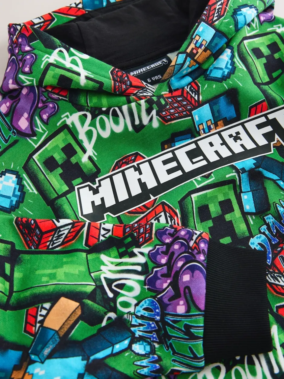 Sweaters En Hoody´S*Next - Minecraft-hoodie (3-16jaar) Groen