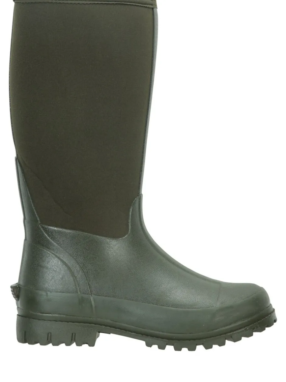 Laarzen|Mountain Warehouse - hoge waterbestendige Mucker laarzen met neopreen voor dames Groen