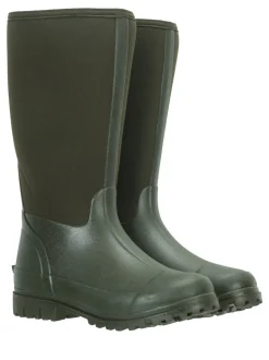 Laarzen|Mountain Warehouse - hoge waterbestendige Mucker laarzen met neopreen voor dames Groen