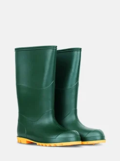 Laarzen|Laarzen*Muddy Puddles - klassieke waterdichte regenlaarzen Groen