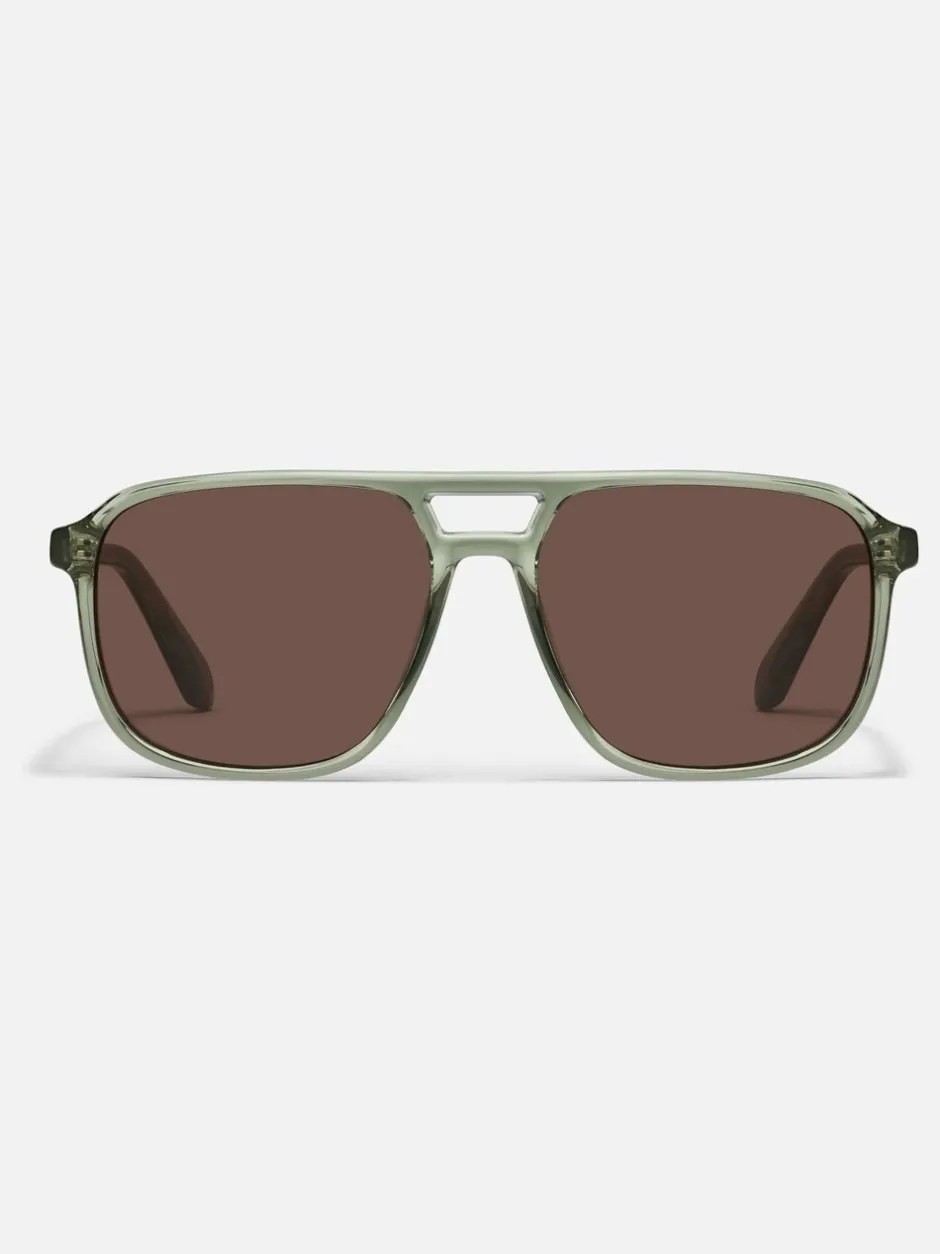 Zonnebril|QUAY - On The Fly Sunglasses Groen