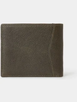 Portemonnees|Osprey London - The Compass leren Portemonnee Groen