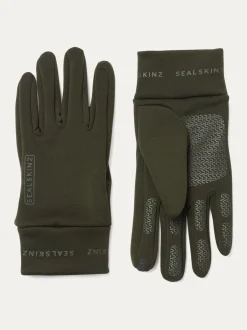 Mutsen, Sjaals En Handschoenen|Sealskinz - waterafstotende Nano handschoenen van fleece Groen