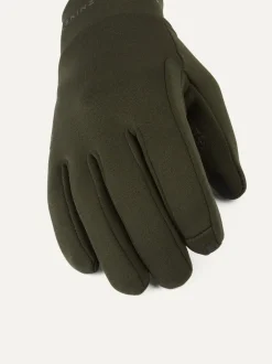 Mutsen, Sjaals En Handschoenen|Sealskinz - waterafstotende Nano handschoenen van fleece Groen