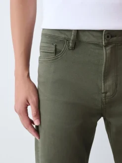 Jeans*Next Groen - Slim Fit - Comfortabele stretchjeans