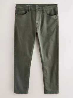 Jeans*Next Groen - Slim Fit - Comfortabele stretchjeans