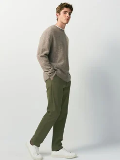 Broeken En Chino's|Next Groen - Slim Fit - Stretchy chino