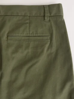 Broeken En Chino's|Next Groen - Slim Fit - Stretchy chino