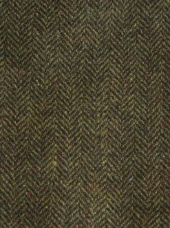 Pakken*Next - Slim Fit Herringbone Wool Blend Suit Jacket Groen