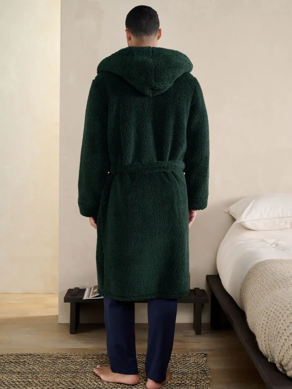 Loungewear|Kamerjassen En Badjassen|Next Groen - Snoopy Borg Dressing Gown