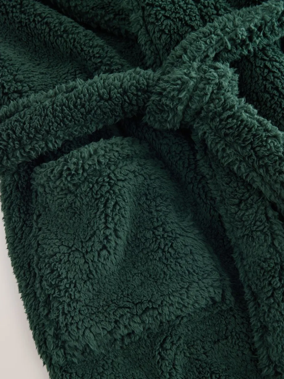 Loungewear|Kamerjassen En Badjassen|Next Groen - Snoopy Borg Dressing Gown