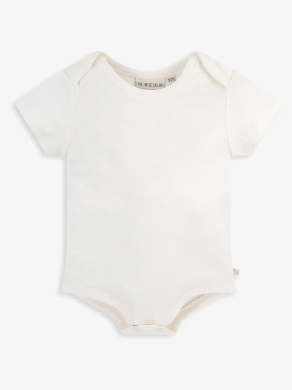 Jumpsuits En Playsuits*The Little Tailor - Baby Woven Dungarees and T-Shirt Set Groen