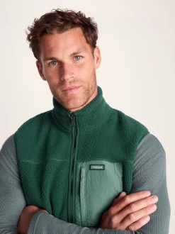 Sportkleding|Jassen En Jacks|Tog 24 - Evan sherpa bodywarmer voor heren Groen