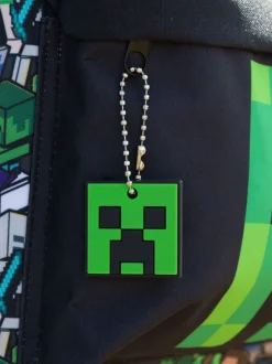 Tassen|Schoolkleding|Vanilla Underground - Minecraft creeper en zombierugzak met print voor jongens Groen