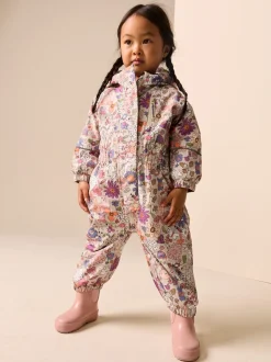 Jassen, Jacks En Kinderwagenpakjes|Jassen En Jacks*Next Groen bloemmotief - Character Waterproof Snowsuit (6mths-7yrs)