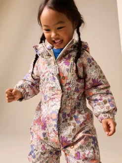Jassen, Jacks En Kinderwagenpakjes|Jassen En Jacks*Next Groen bloemmotief - Character Waterproof Snowsuit (6mths-7yrs)