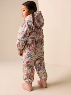 Jassen, Jacks En Kinderwagenpakjes|Jassen En Jacks*Next Groen bloemmotief - Character Waterproof Snowsuit (6mths-7yrs)