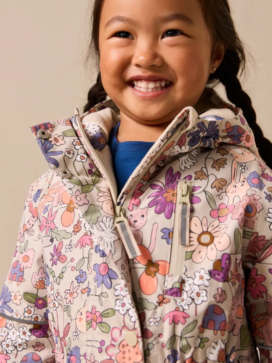 Jassen, Jacks En Kinderwagenpakjes|Jassen En Jacks*Next Groen bloemmotief - Character Waterproof Snowsuit (6mths-7yrs)