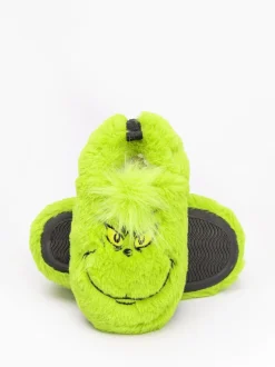 Pantoffels|Vanilla Underground - zachte kerstpantoffels voor kinderen Groen Grinch
