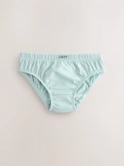 Ondergoed*Next - 100% katoenen slip verpakking van 7 (1,5 - 16 jr) Groen/blauw