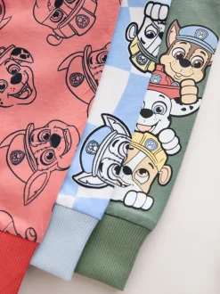 Multipacks|Pyjama's|Next Groen/blauw/rood Paw Patrol - Gelicentieerde knusse pyjama's 3 pack (9mnd -9jr)