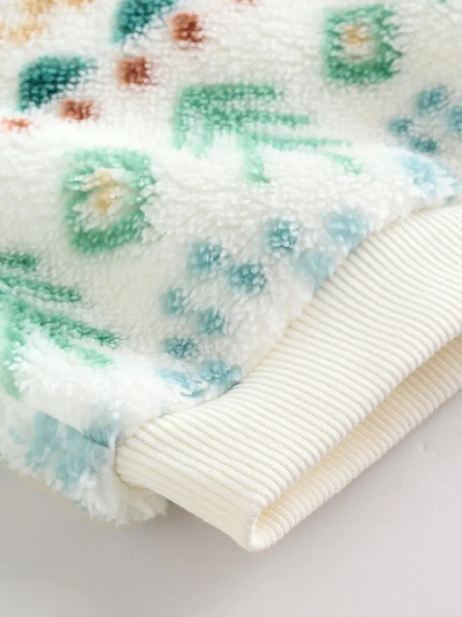 Truien En Breisels|Joggingbroeken|Next - Set van fleece top en joggingbroek voor baby's (0mnd -2jr) Groene beer Fairisle