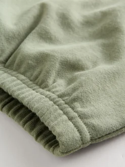 Truien En Breisels|Joggingbroeken|Next - Set van fleece top en joggingbroek voor baby's (0mnd -2jr) Groene beer Fairisle