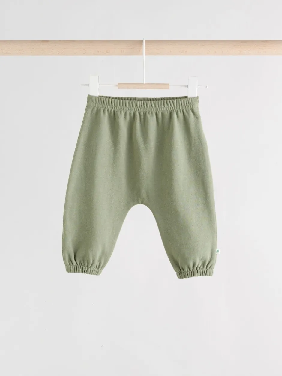 Truien En Breisels|Joggingbroeken|Next - Set van fleece top en joggingbroek voor baby's (0mnd -2jr) Groene beer Fairisle