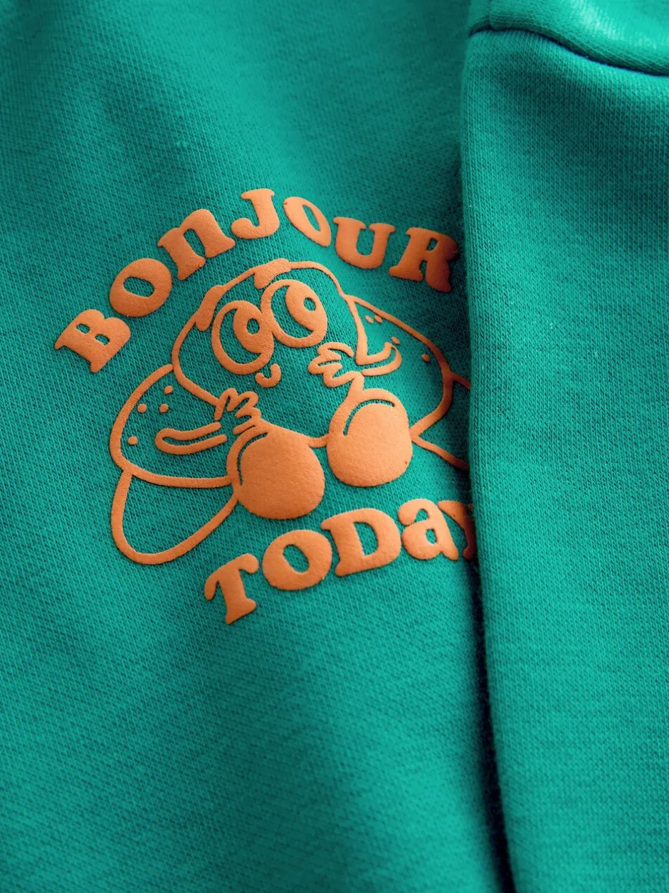 Sets En Combisets|Truien En Breisels|Next Groene croissant - Set met sweatshirt en joggingbroek met strepen (3mnd-7jr)