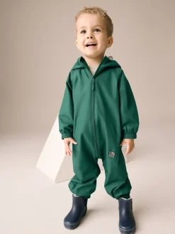 Jassen, Jacks En Kinderwagenpakjes|Jassen En Jacks*Next Groene krokodil - Waterdicht regenpak met fleecevoering (3 mnd-7 jr)