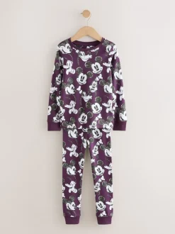 Pyjama's|Nachtkleding En Pyjama's*Next Groen/Ecru Mickey Mouse - Gelicentieerde knusse pyjama's 3 pack (9mnd -10jr)