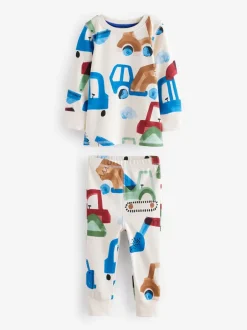 Pyjama's|Nachtkleding En Pyjama's*Next Groen/oranje transport - Mini Knusse Pyjama's 3 Set (9mnd-10jr)