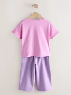 Tops|Sets En Combisets|Next - Set van 2 tops en broeken (3mnd -7jr) Groen/roze